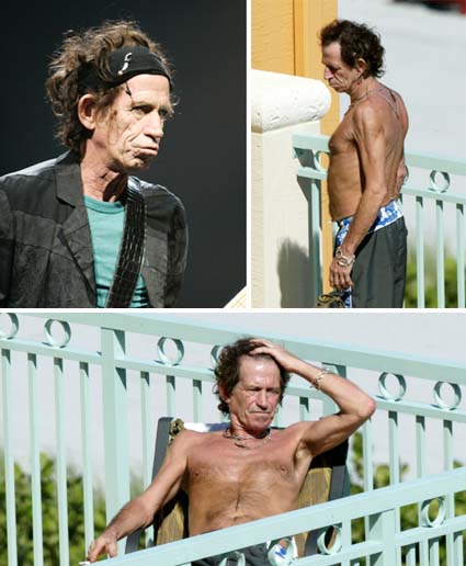 Keith Richards - eigenen Vater geschnieft?
